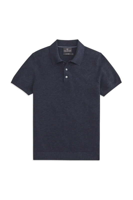 Tech Linen Sweater Polo