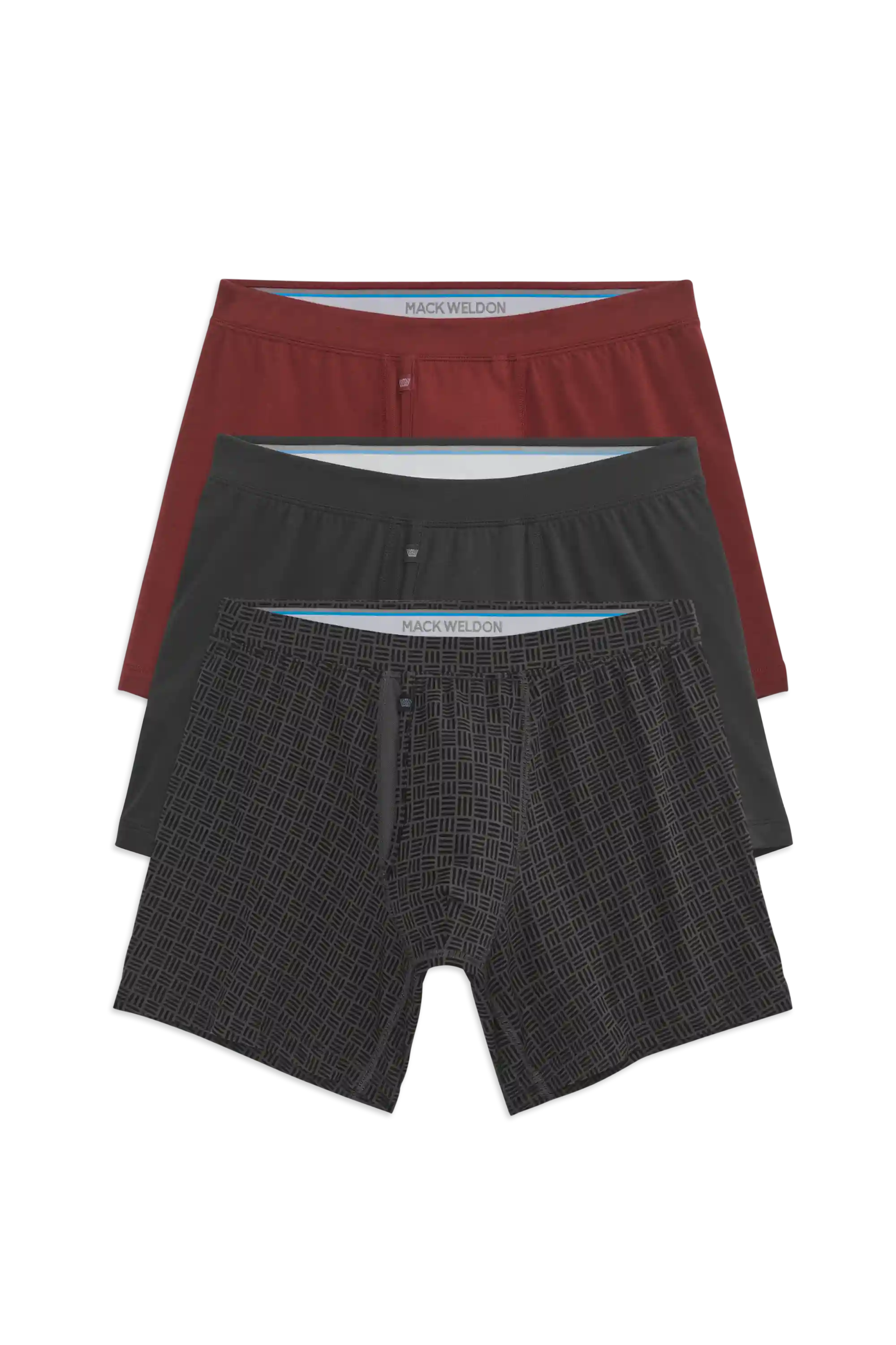 3-Pack SILVER Boxer Briefs