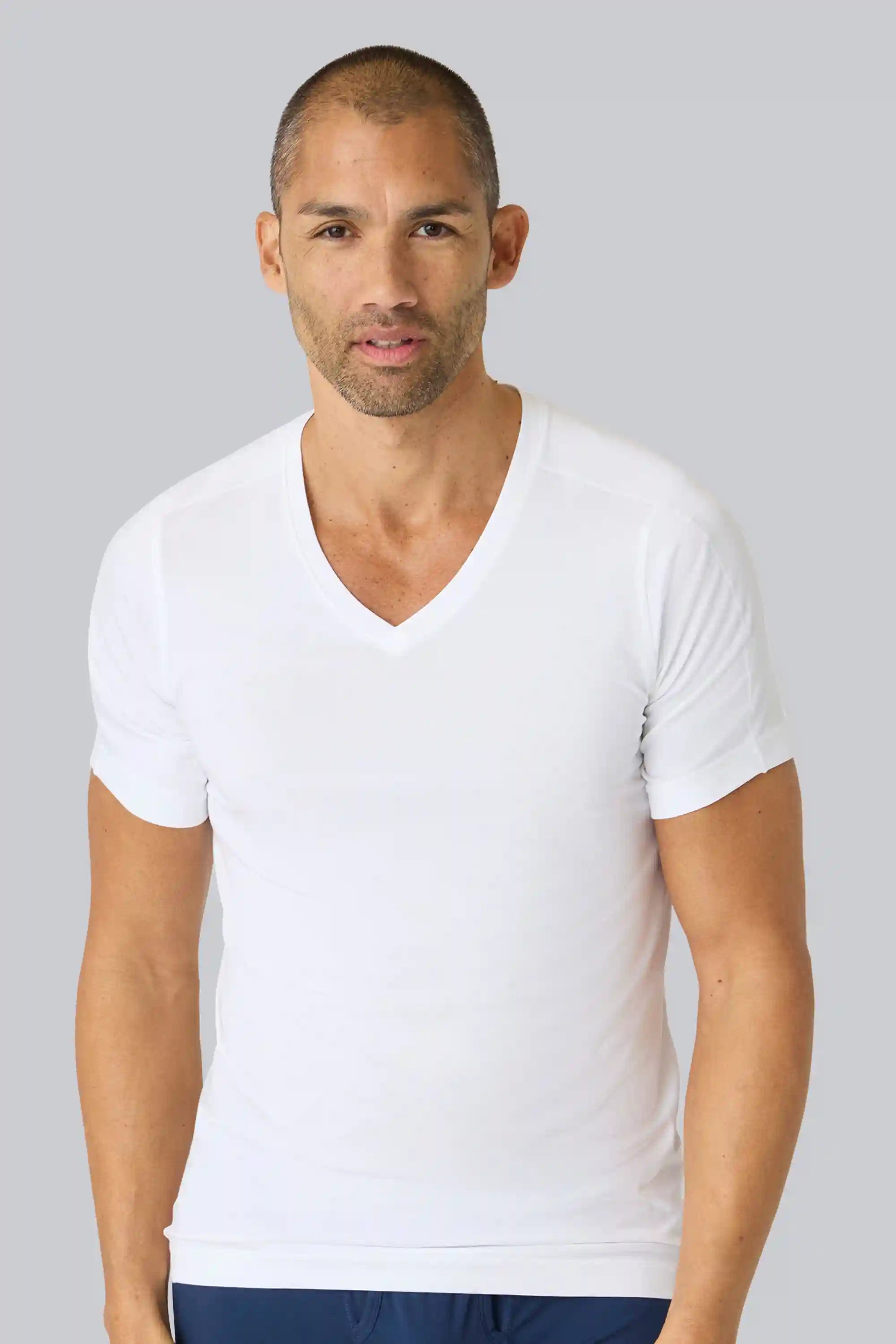 18-Hour Jersey V-Neck Undershirt