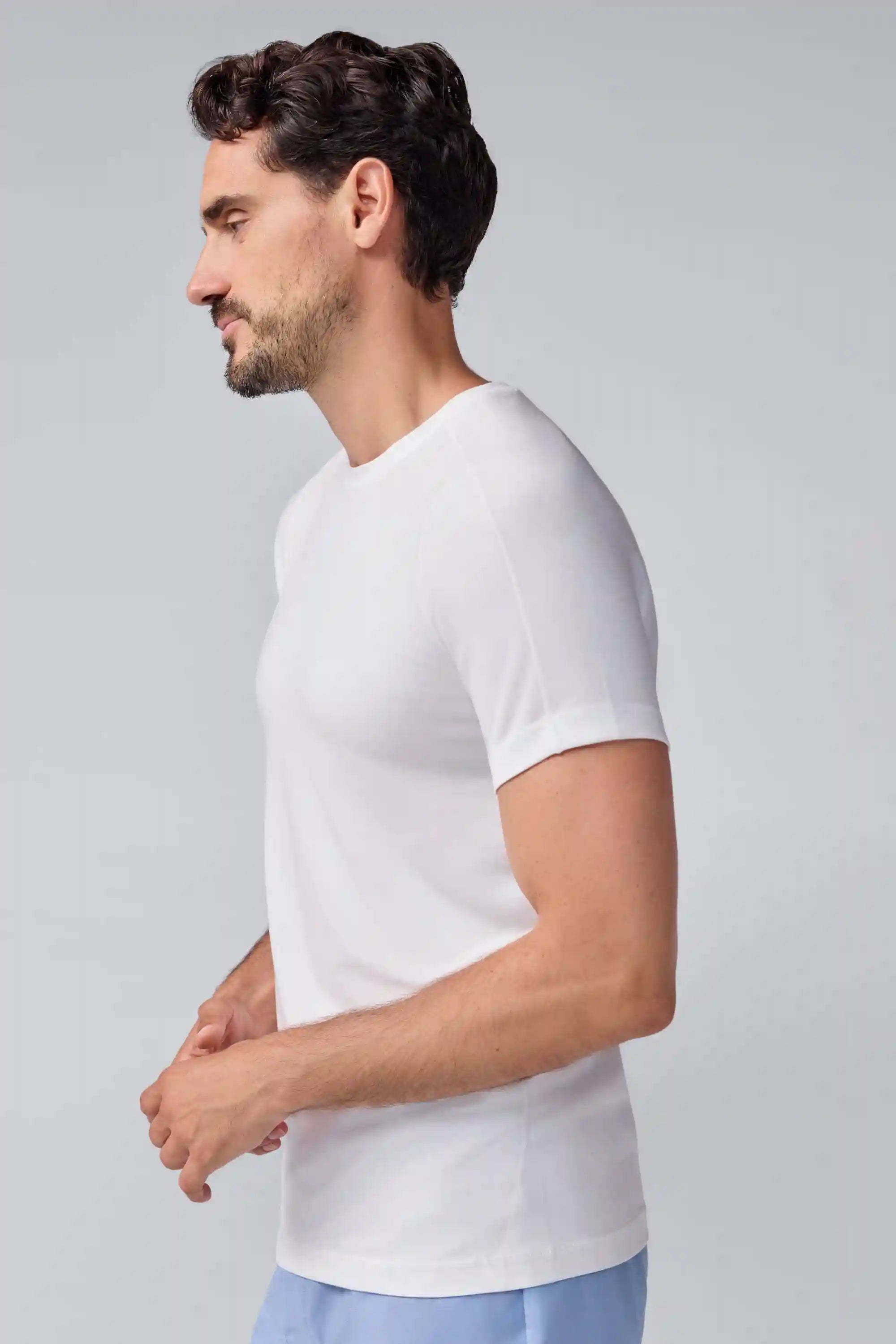 3-Pack 18-Hour Jersey Crew Neck Undershirt