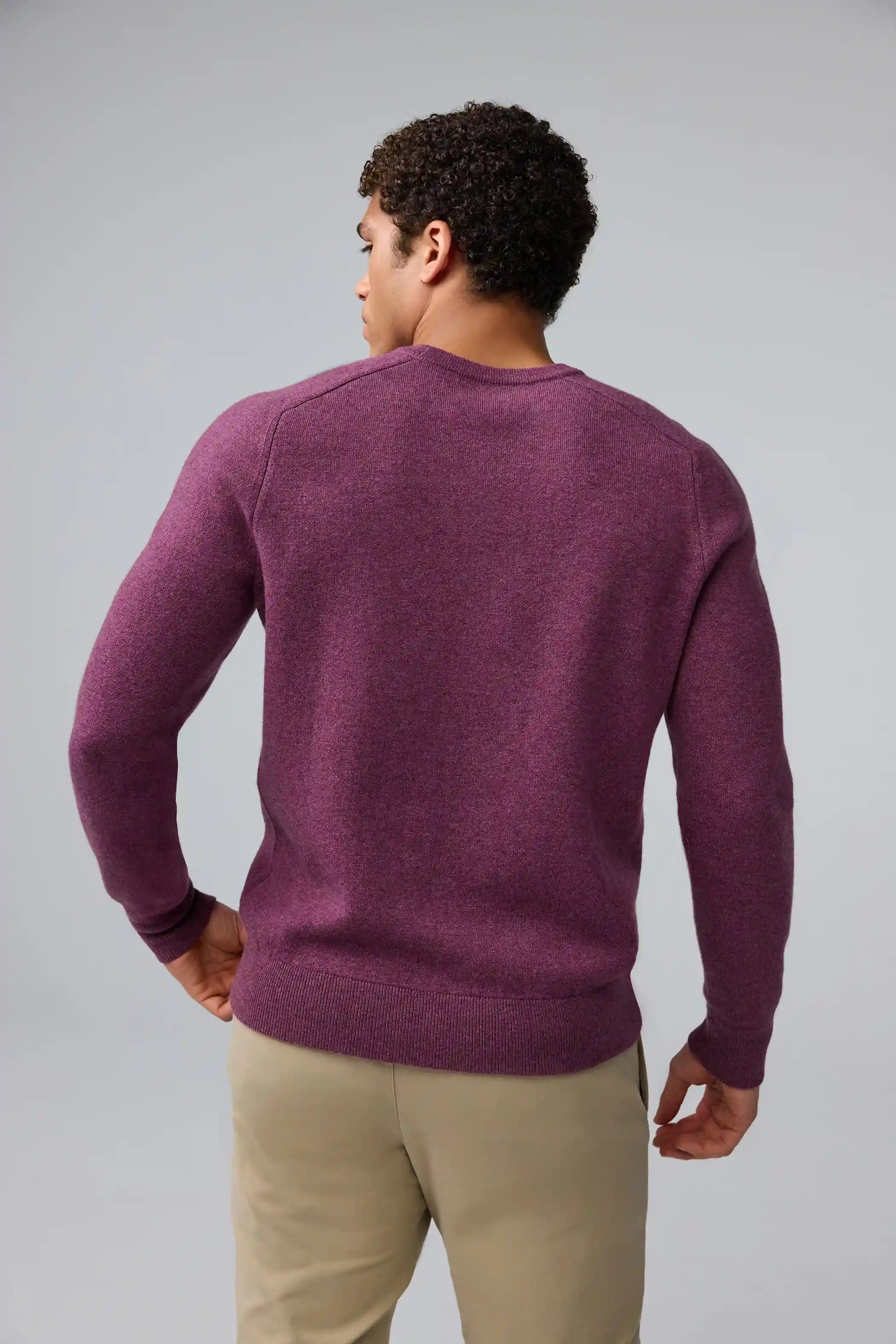 Tech Cashmere Crew Neck Sweater
