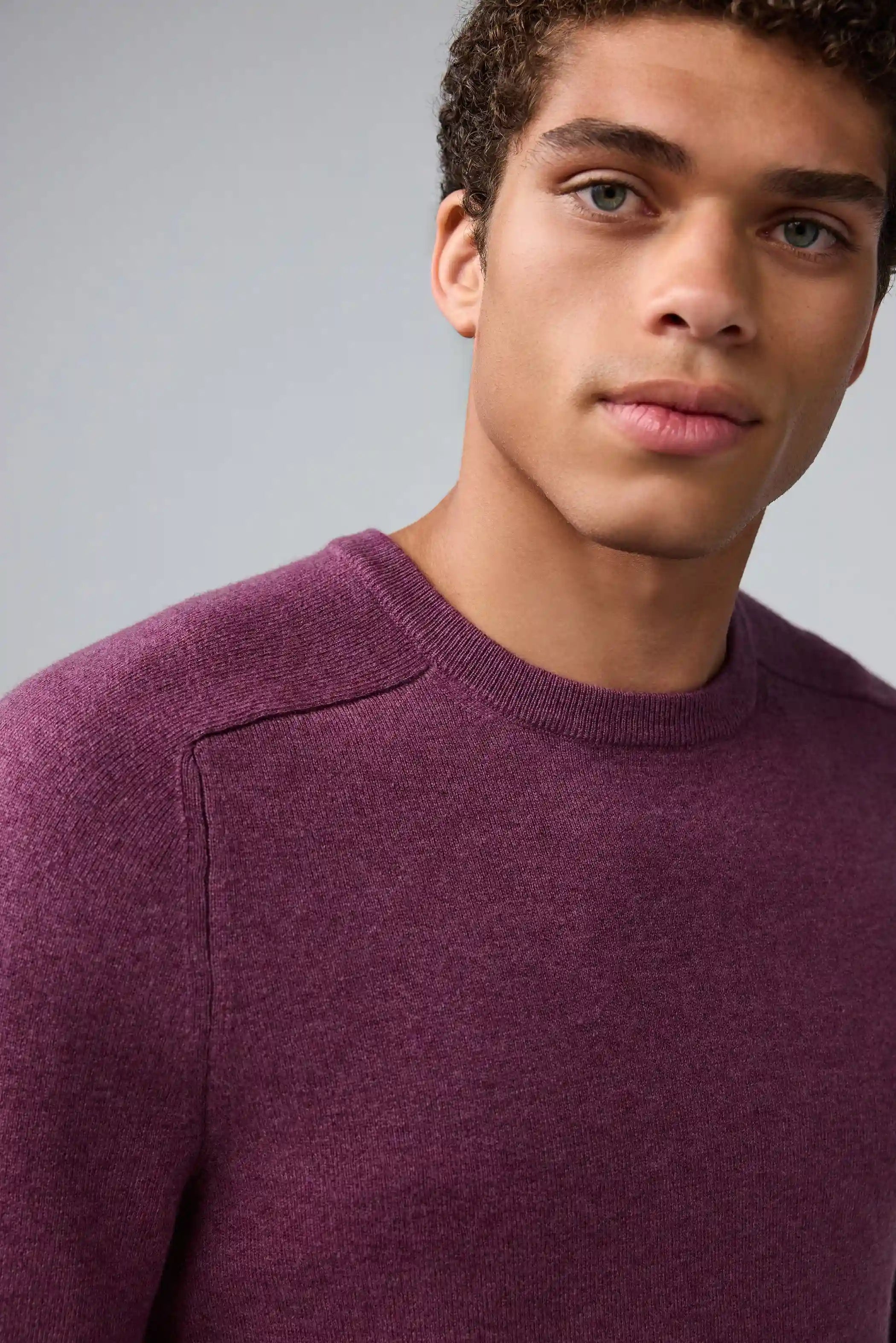 Tech Cashmere Crew Neck Sweater