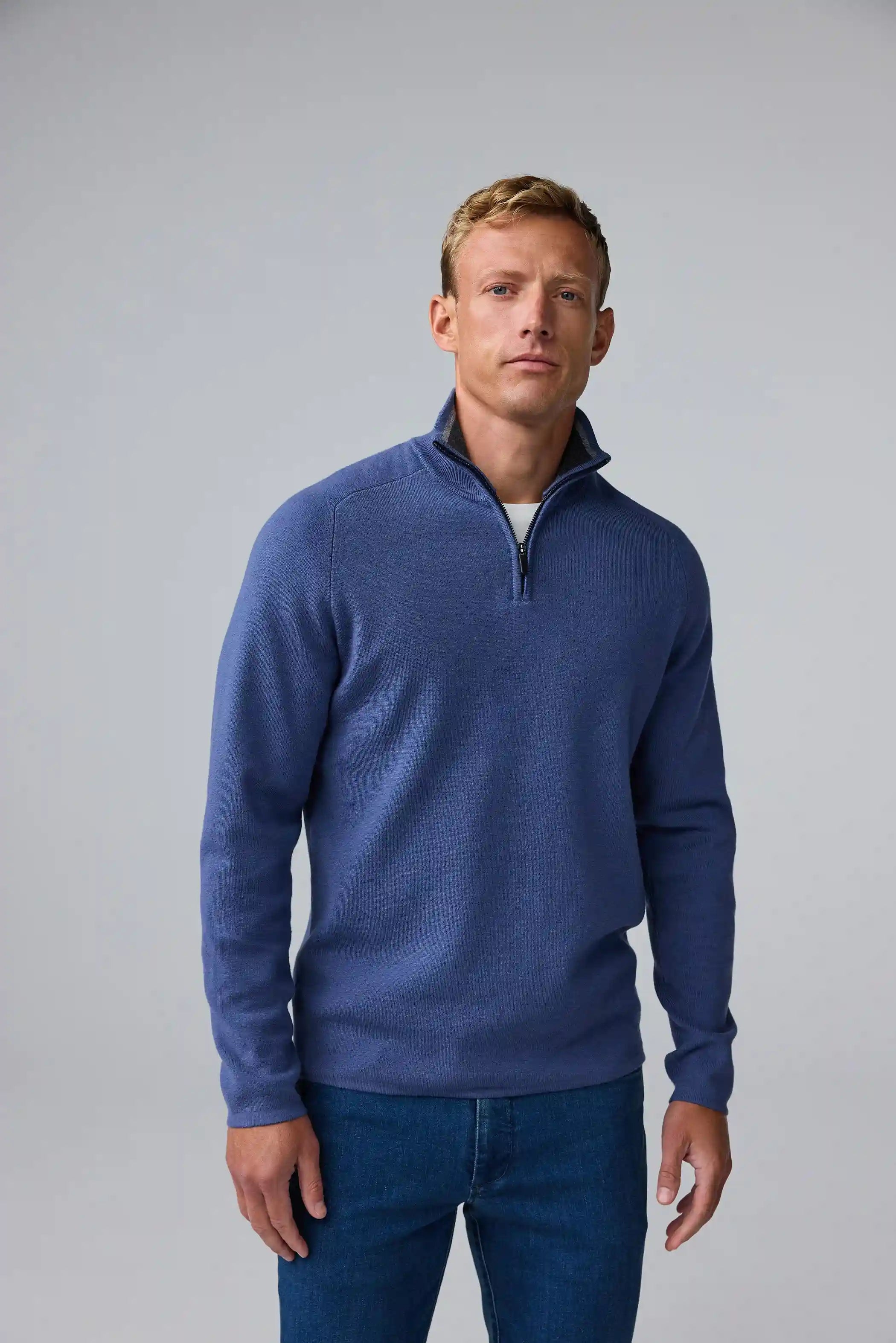 Tech Merino Quarter-Zip Sweater