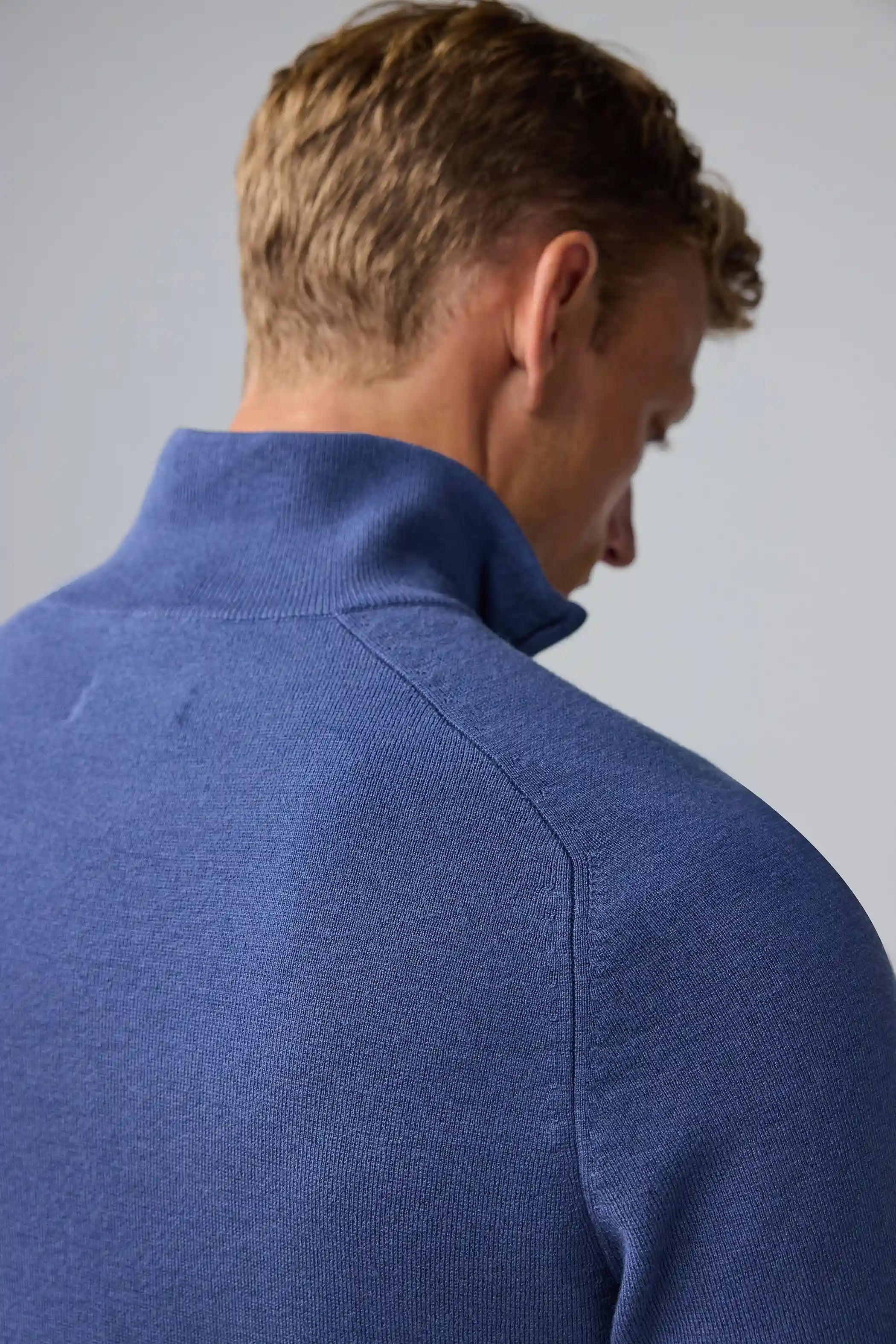 Tech Merino Quarter-Zip Sweater