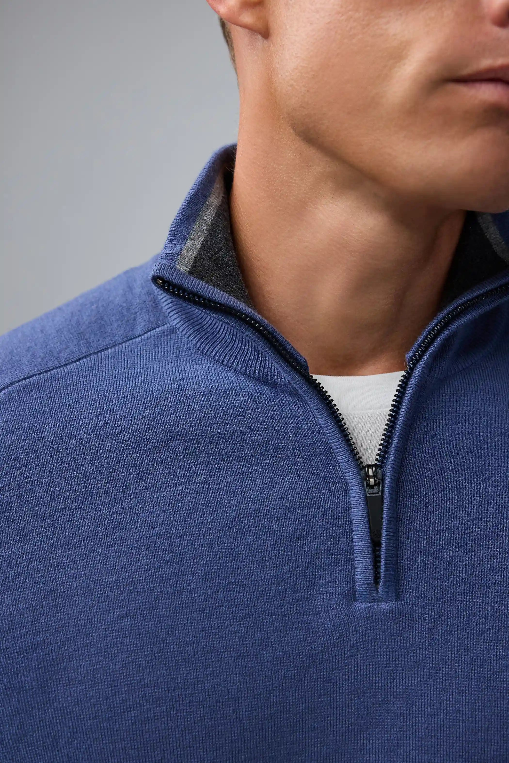 Tech Merino Quarter-Zip Sweater