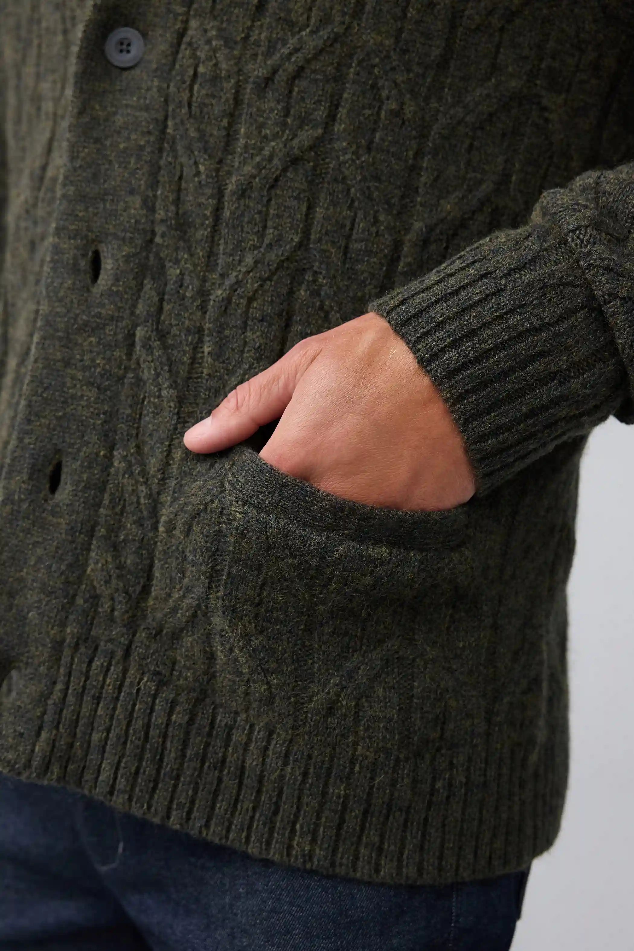 WARMKNIT Wool Cardigan