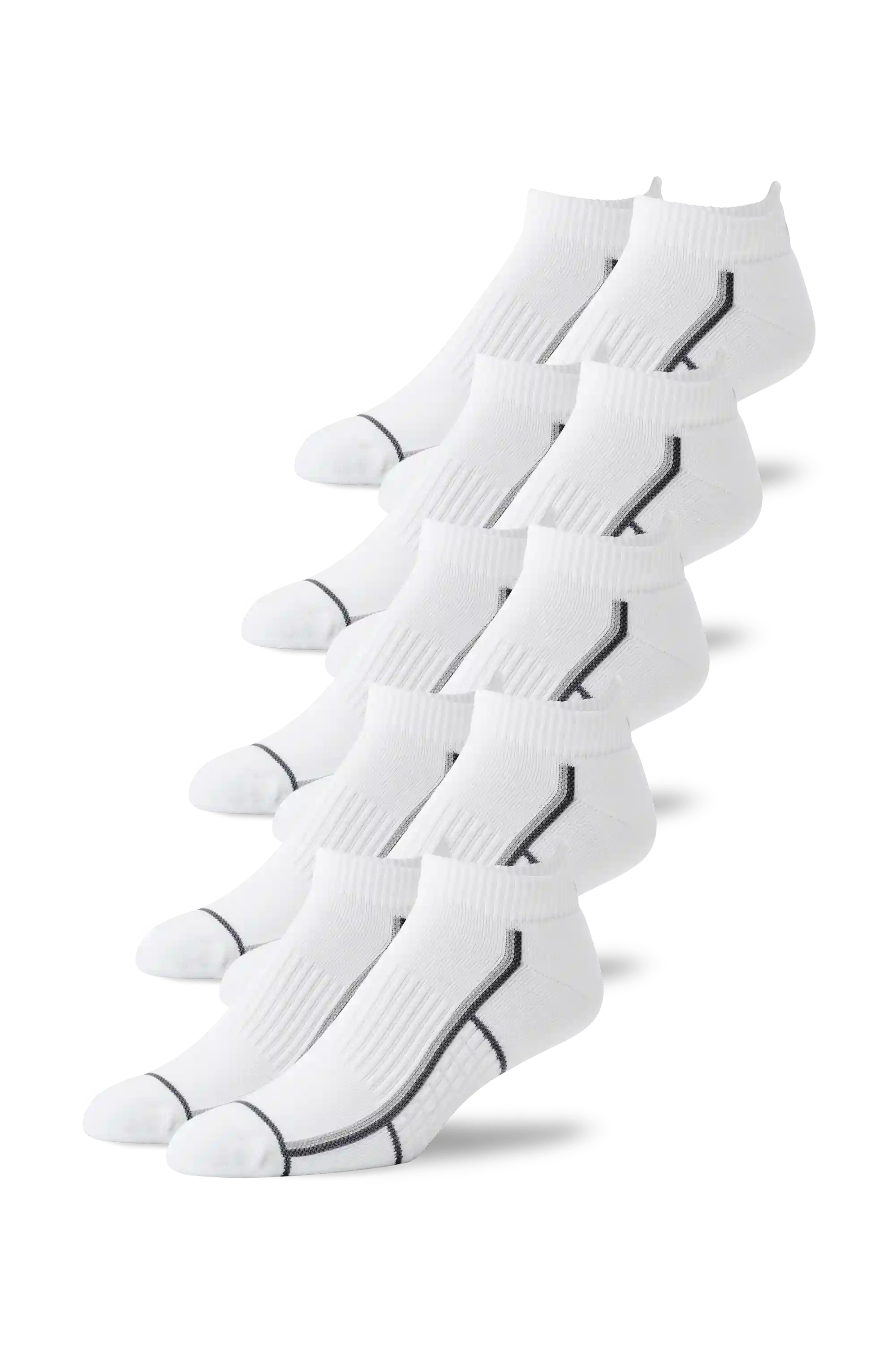 5-Pack AIRKNITˣ High Ankle Socks