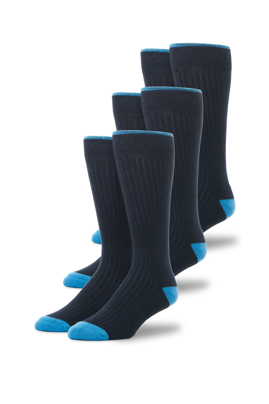 3-Pack Everyday Extended Crew Socks