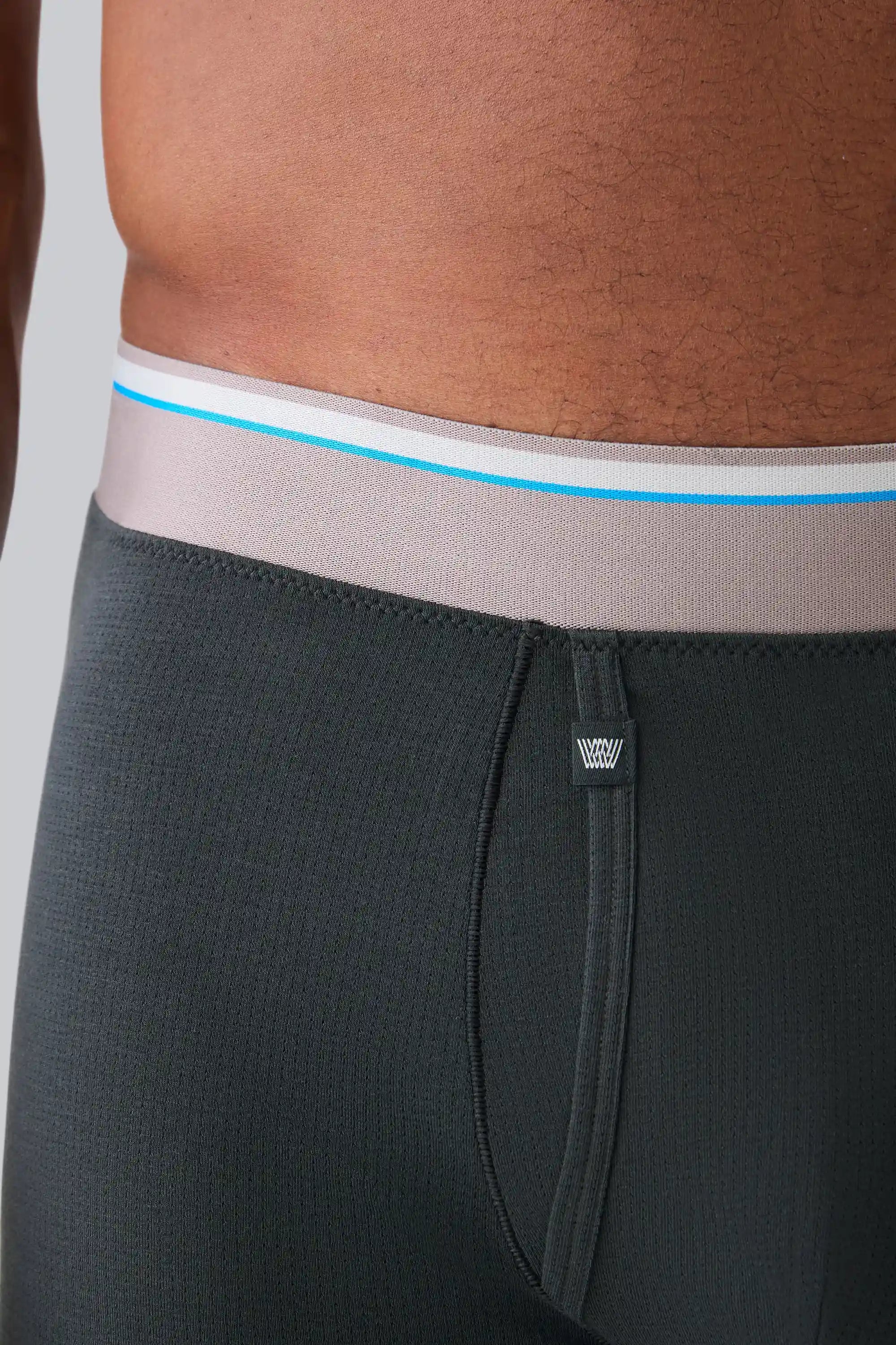 3-Pack AIRKNITˣ Cotton Boxer Briefs - With Fly