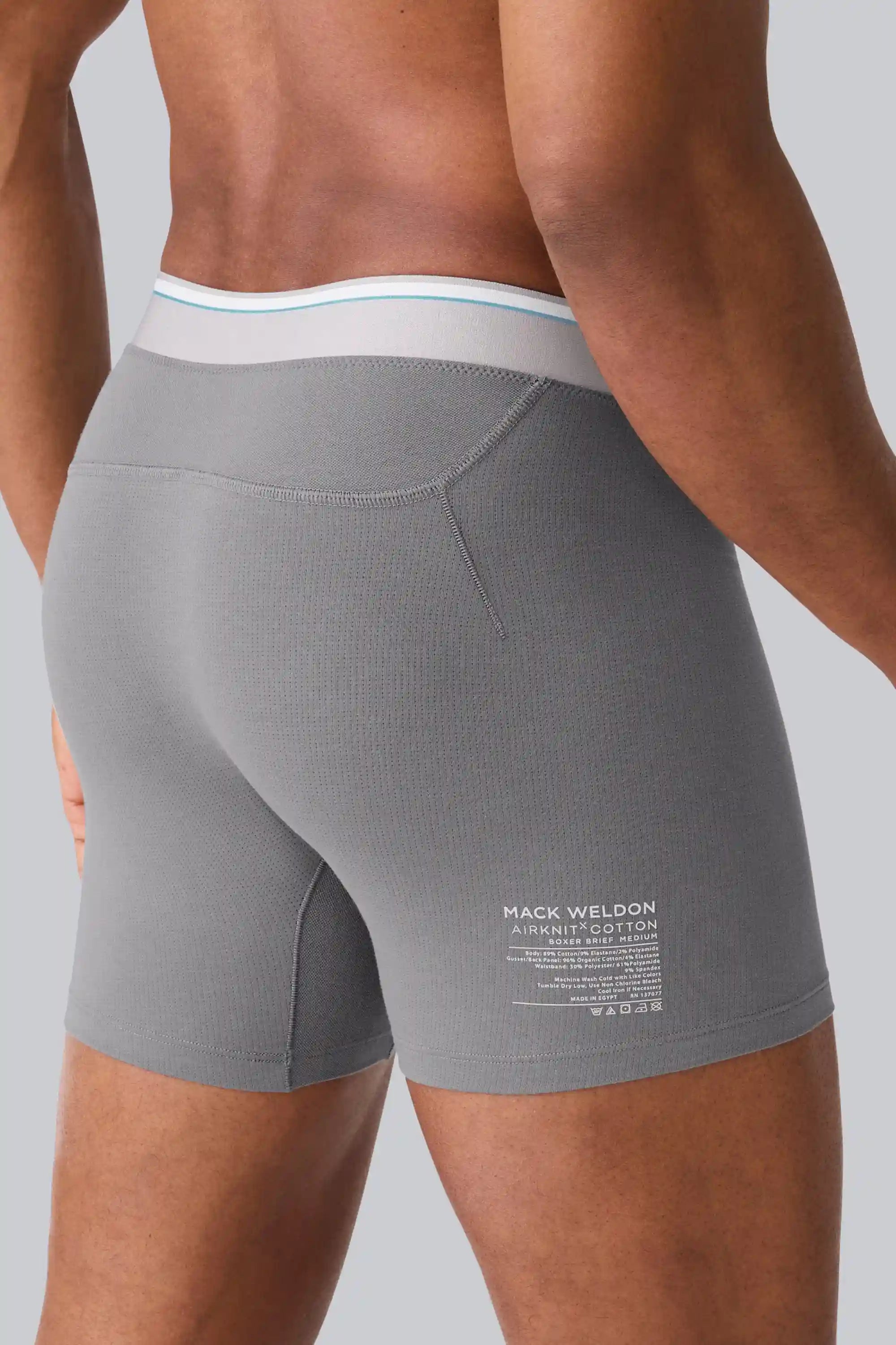 3-Pack AIRKNITˣ Cotton Boxer Briefs