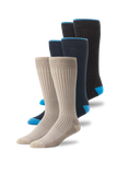 3-Pack Everyday Extended Crew Socks
