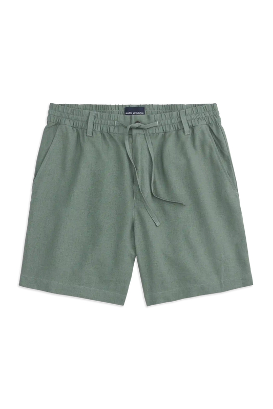 Linen Drawstring Short