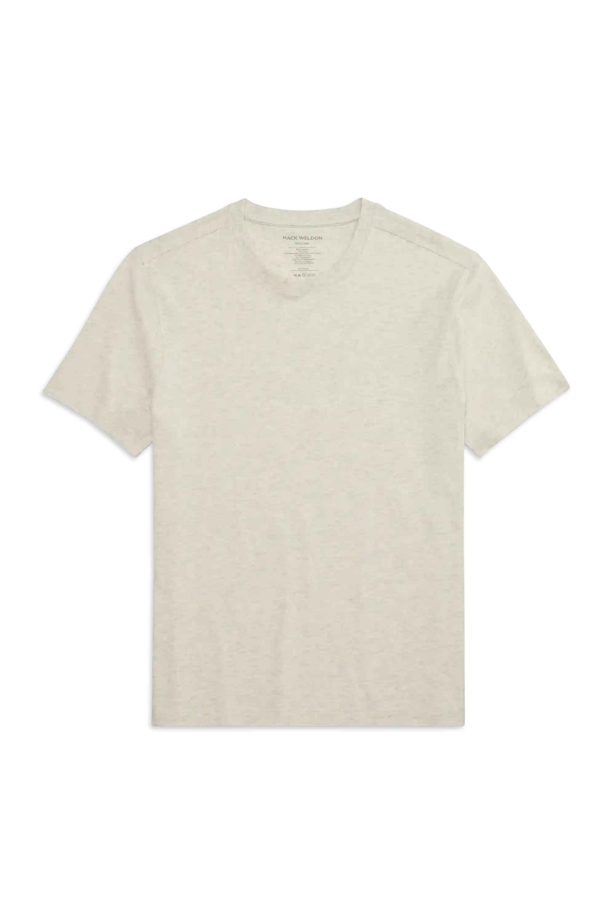 Linen Jersey Crew Neck T-Shirt