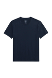 Linen Jersey Crew Neck T-Shirt