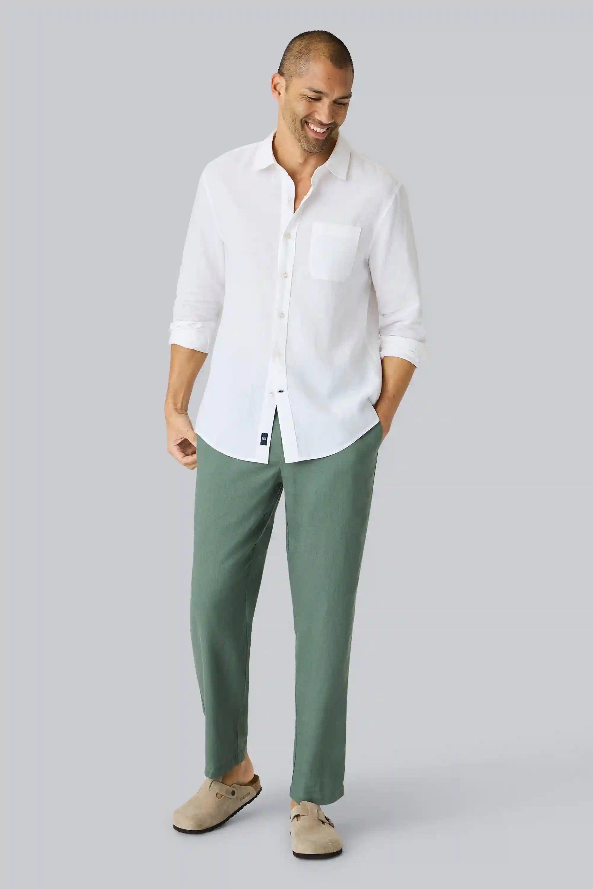 Linen Button Up