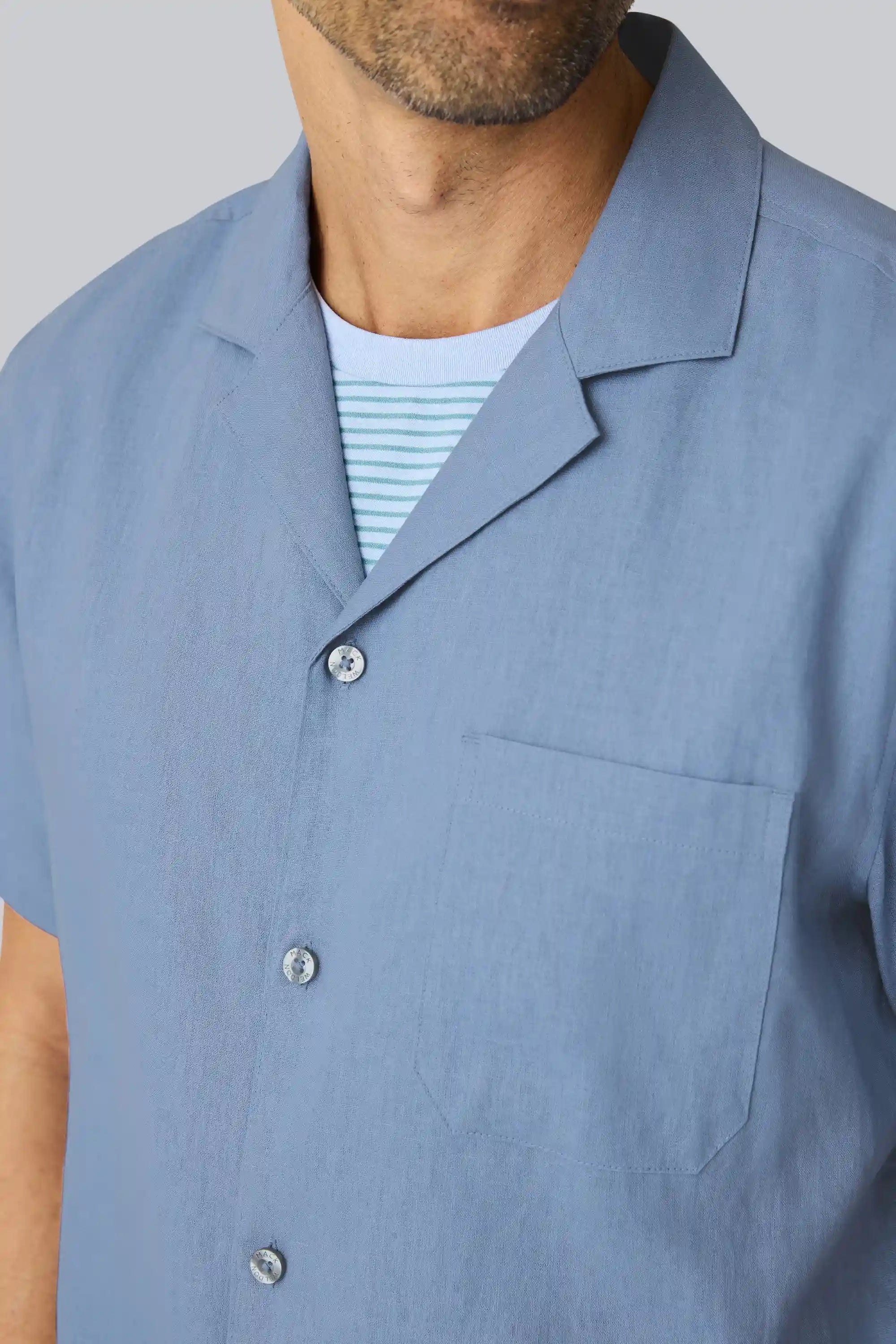 Linen Camp Shirt