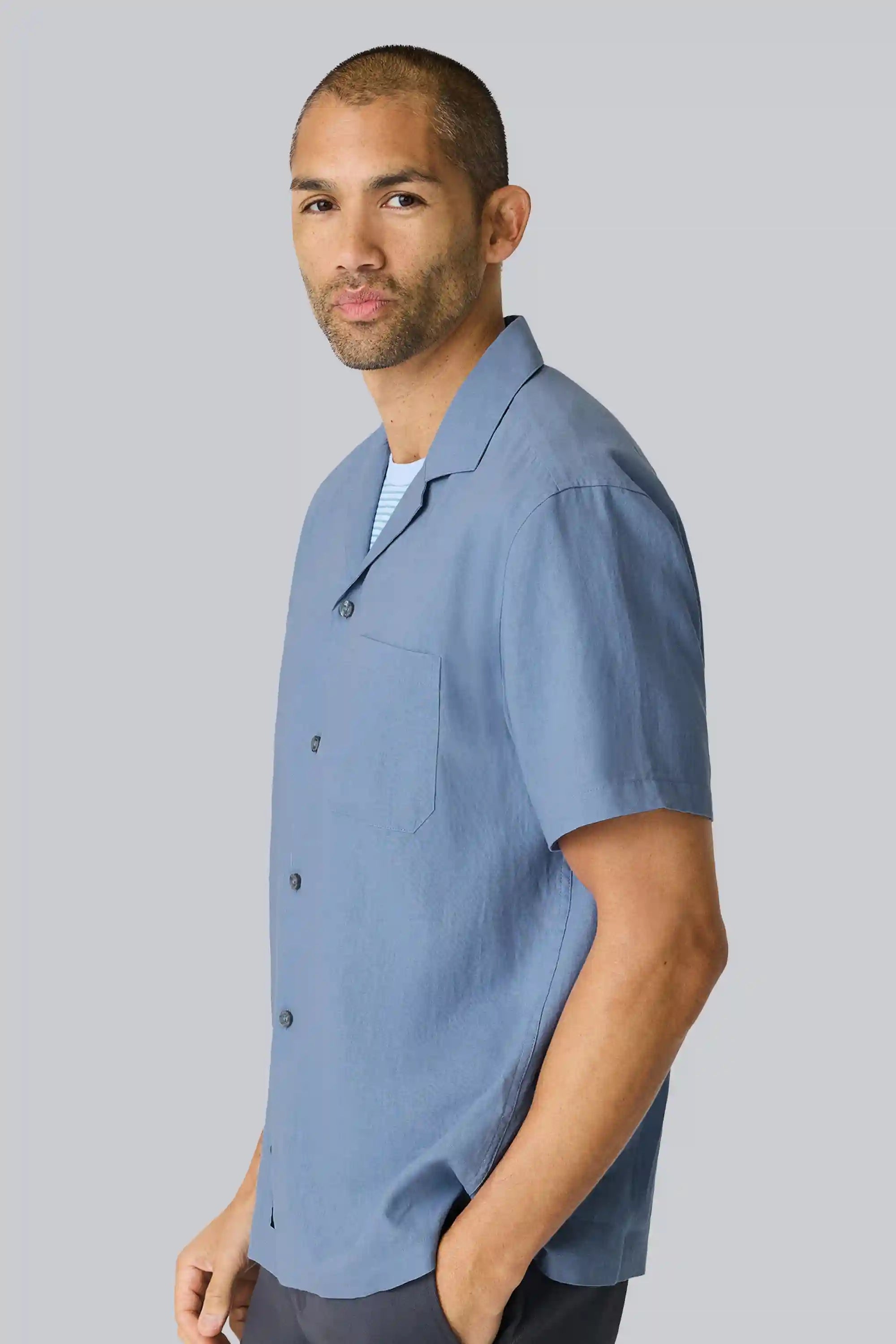 Linen Camp Shirt
