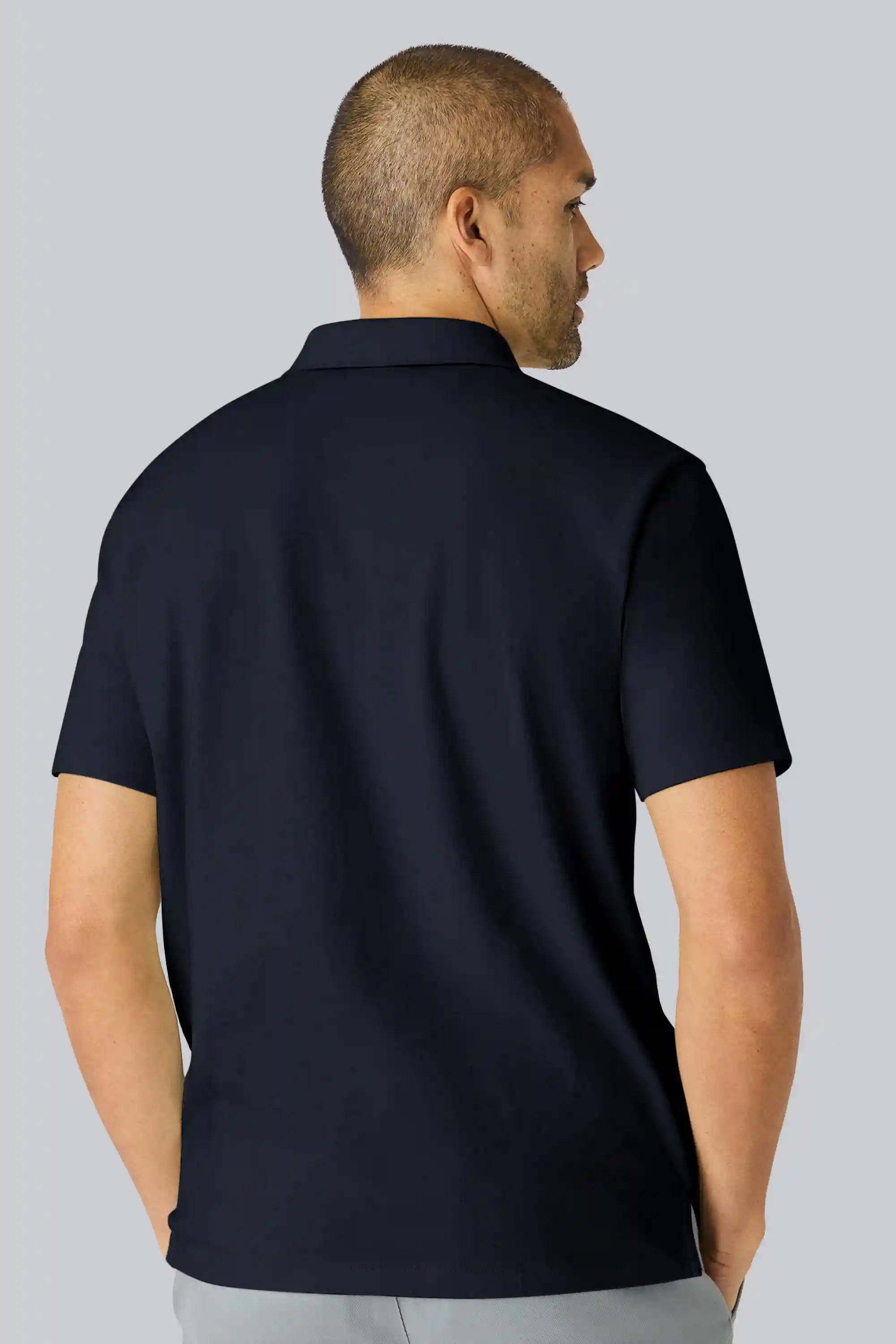 Linen Jersey Polo