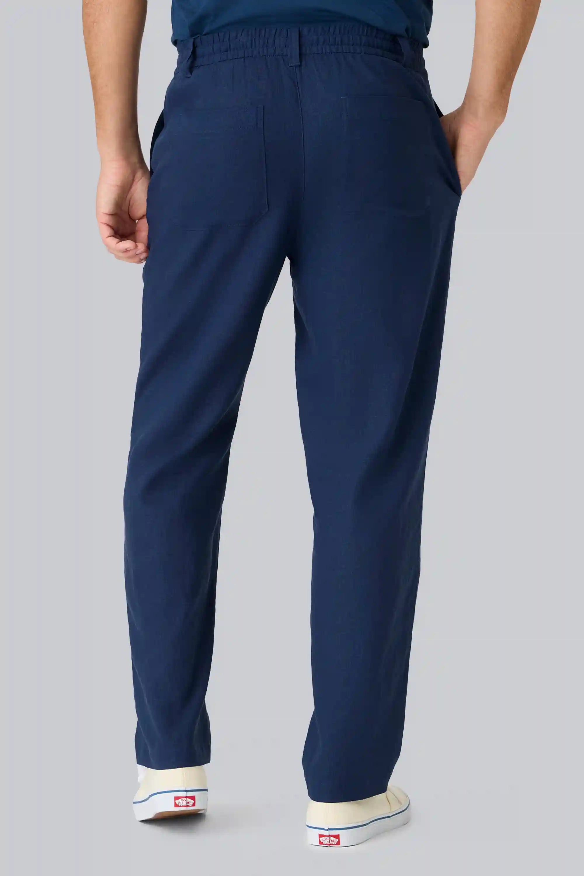 Linen Drawstring Pant
