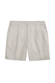 Tech Linen Pleated Short