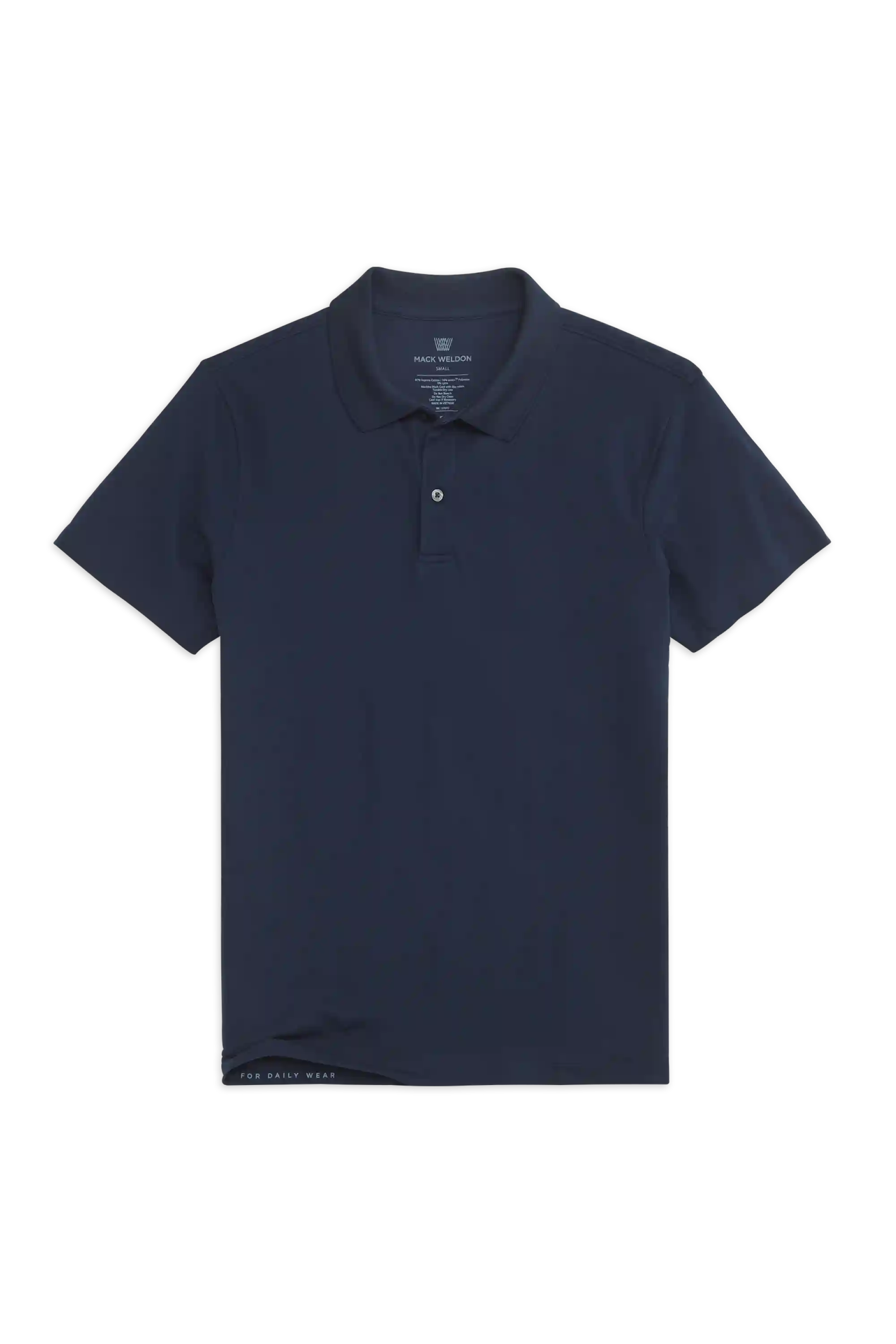 SILVER Pique Polo