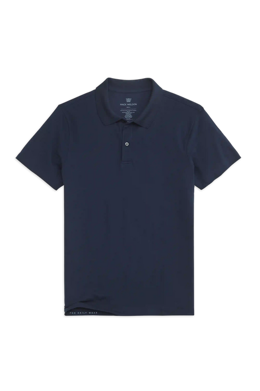 SILVER Pique Polo