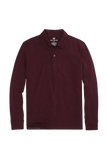 SILVER Long Sleeve Polo