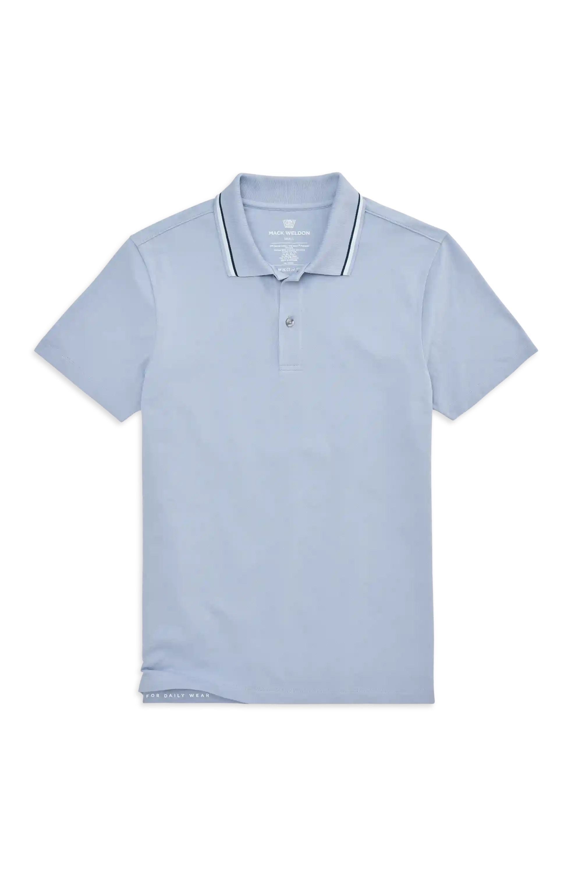 SILVER Pique Polo