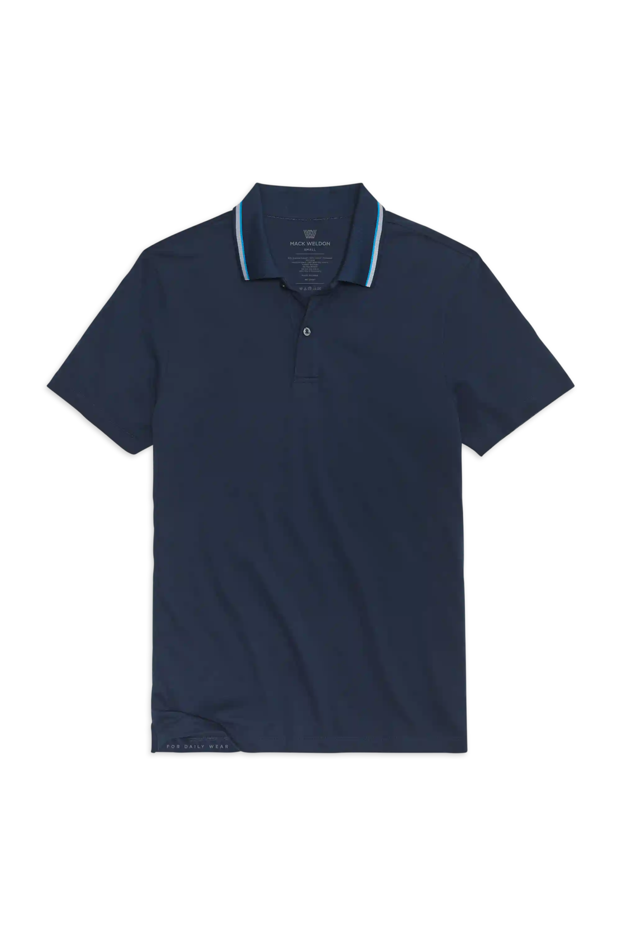 SILVER Pique Polo