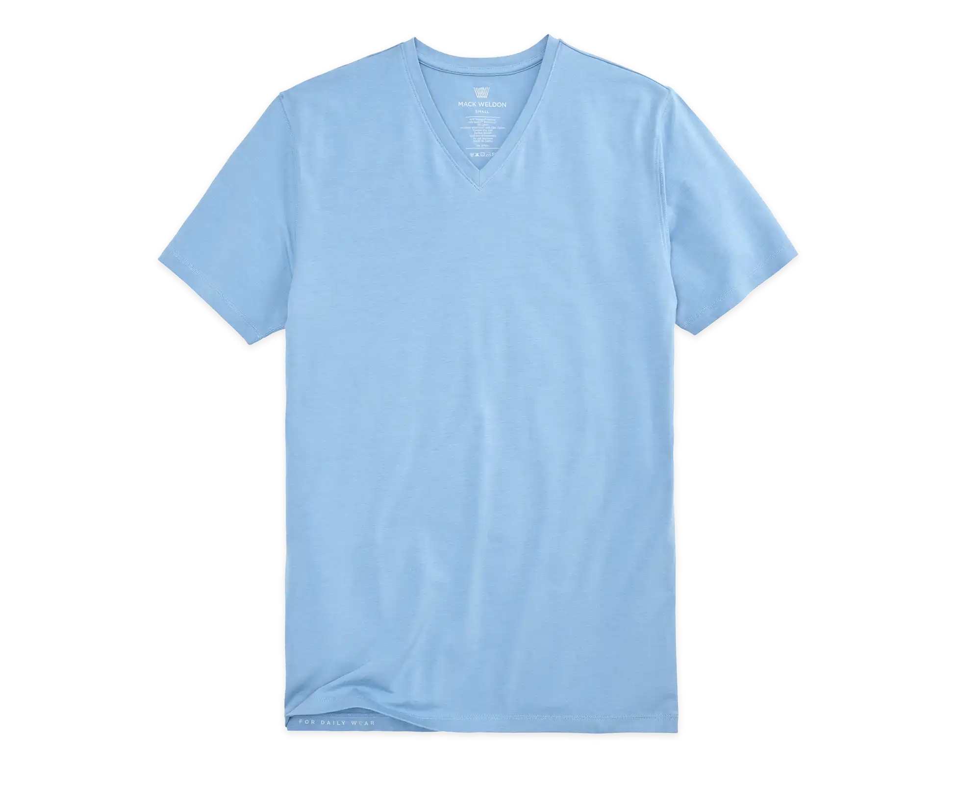SILVER V-Neck T-Shirt
