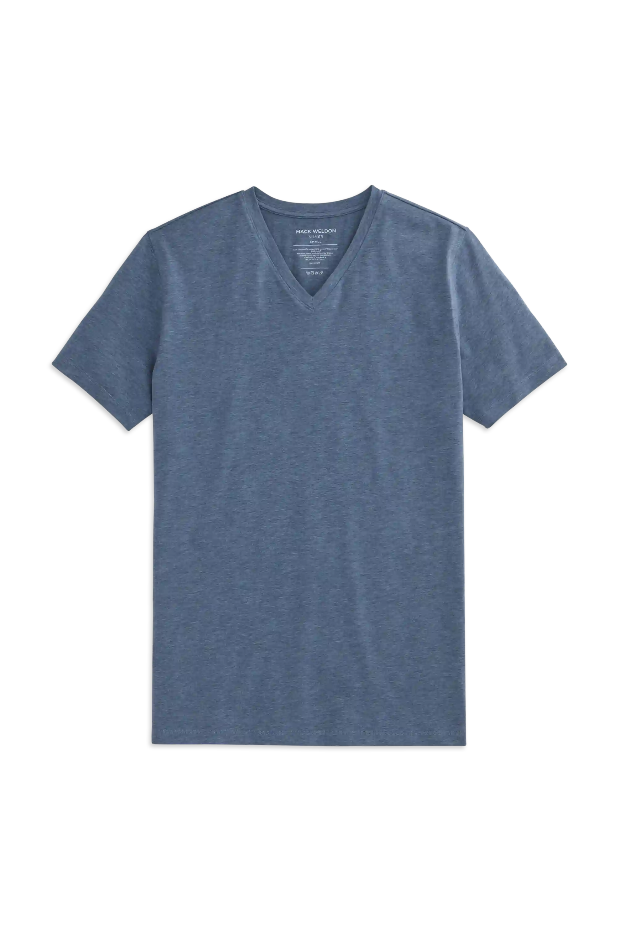 SILVER V-Neck T-Shirt
