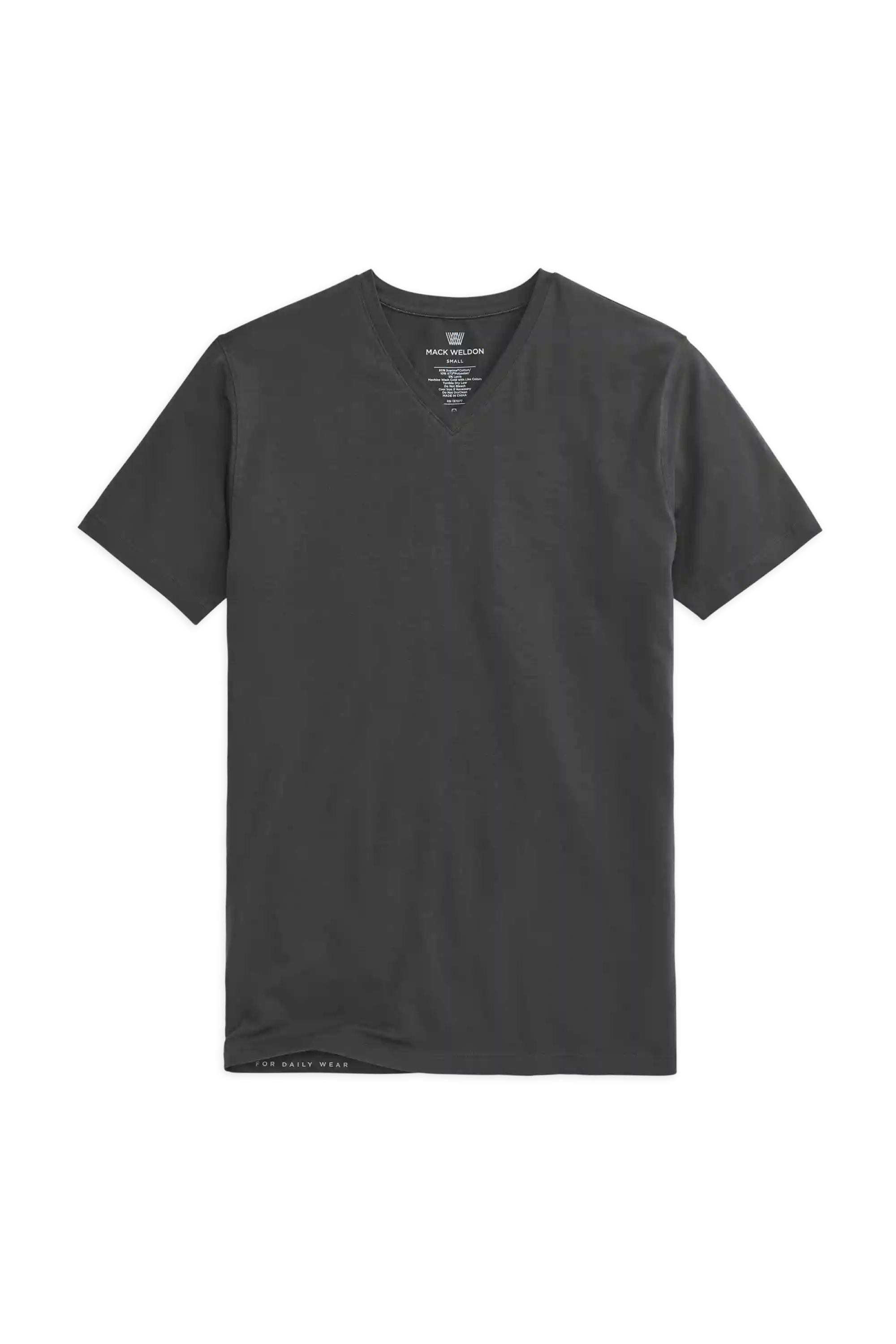 SILVER V-Neck T-Shirt
