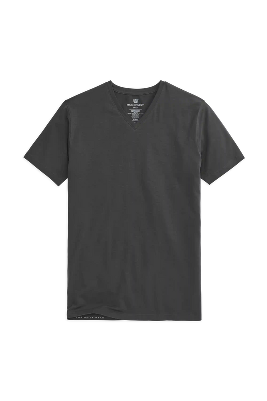 SILVER V-Neck T-Shirt