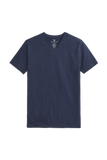 SILVER V-Neck T-Shirt