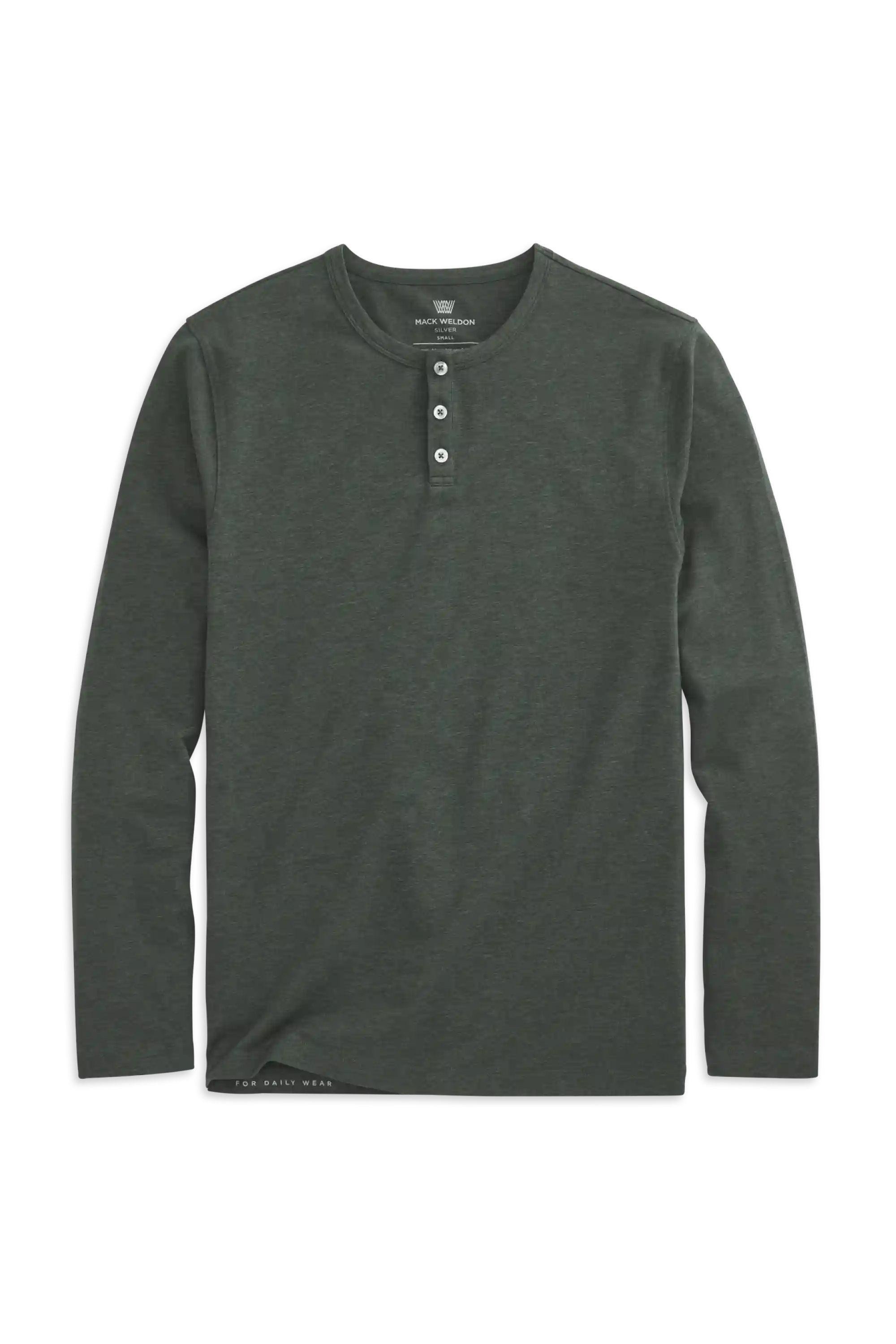 SILVER Long Sleeve Henley