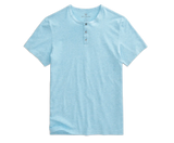 Pima Short Sleeve Henley