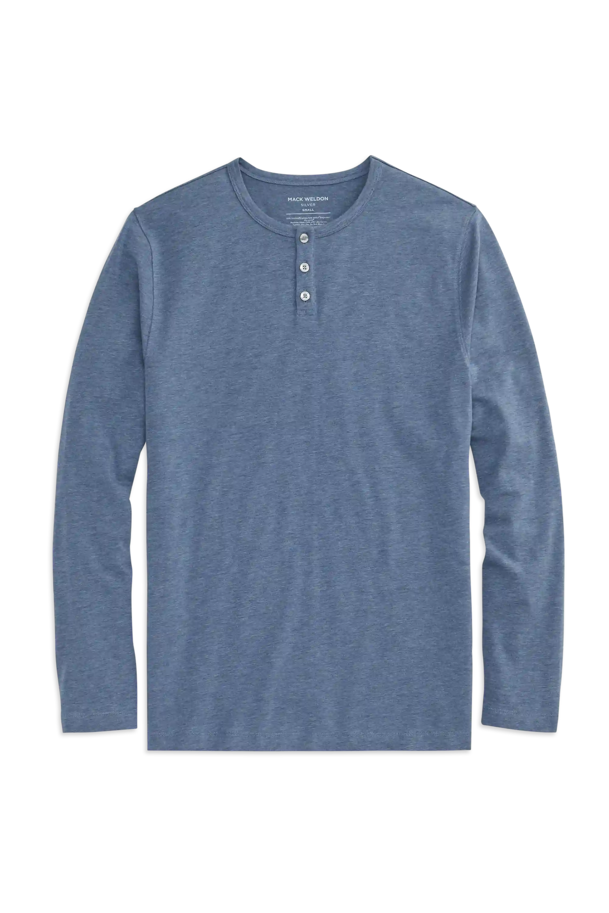 SILVER Long Sleeve Henley