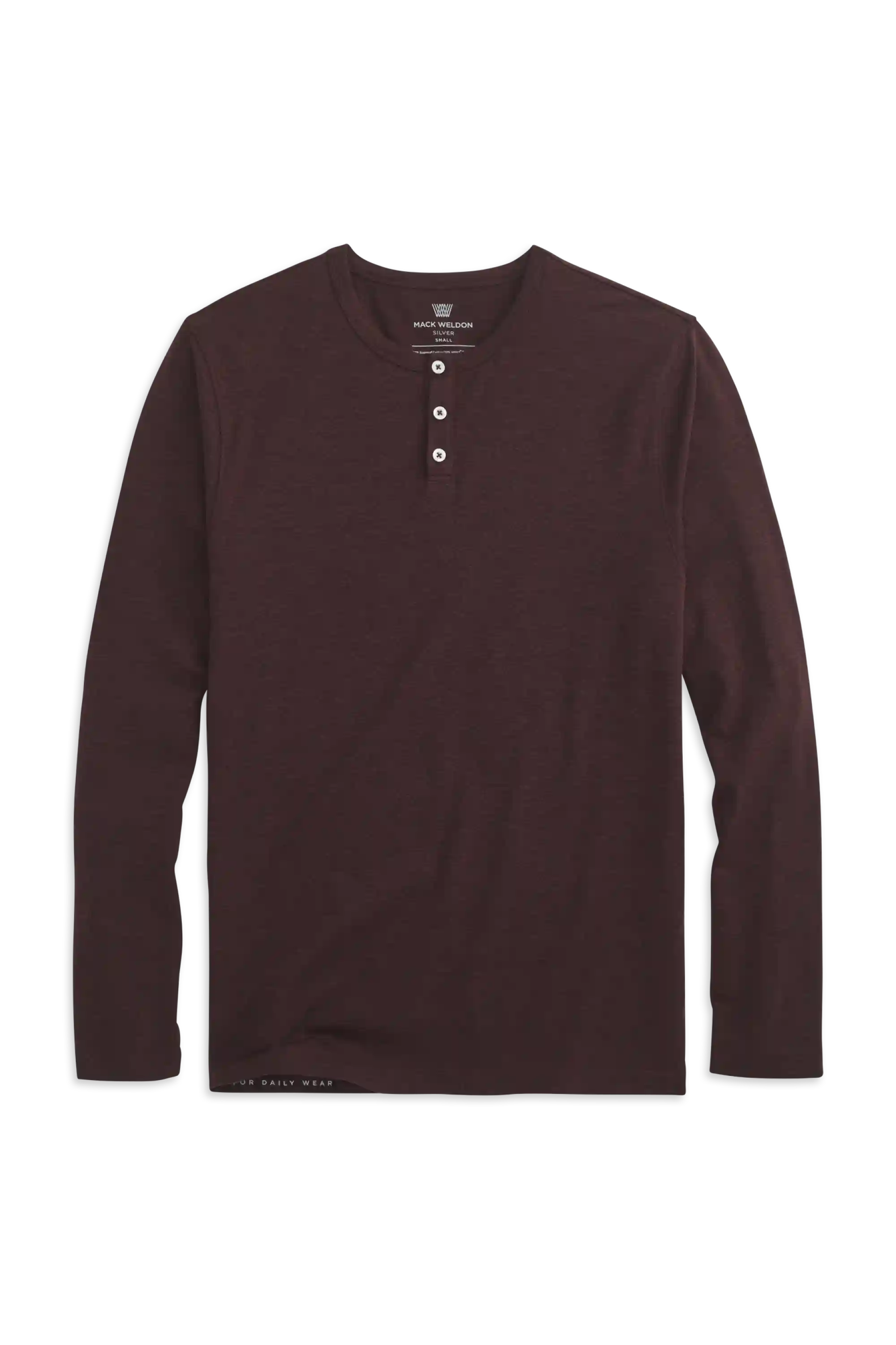 SILVER Long Sleeve Henley