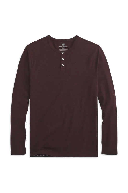 SILVER Long Sleeve Henley
