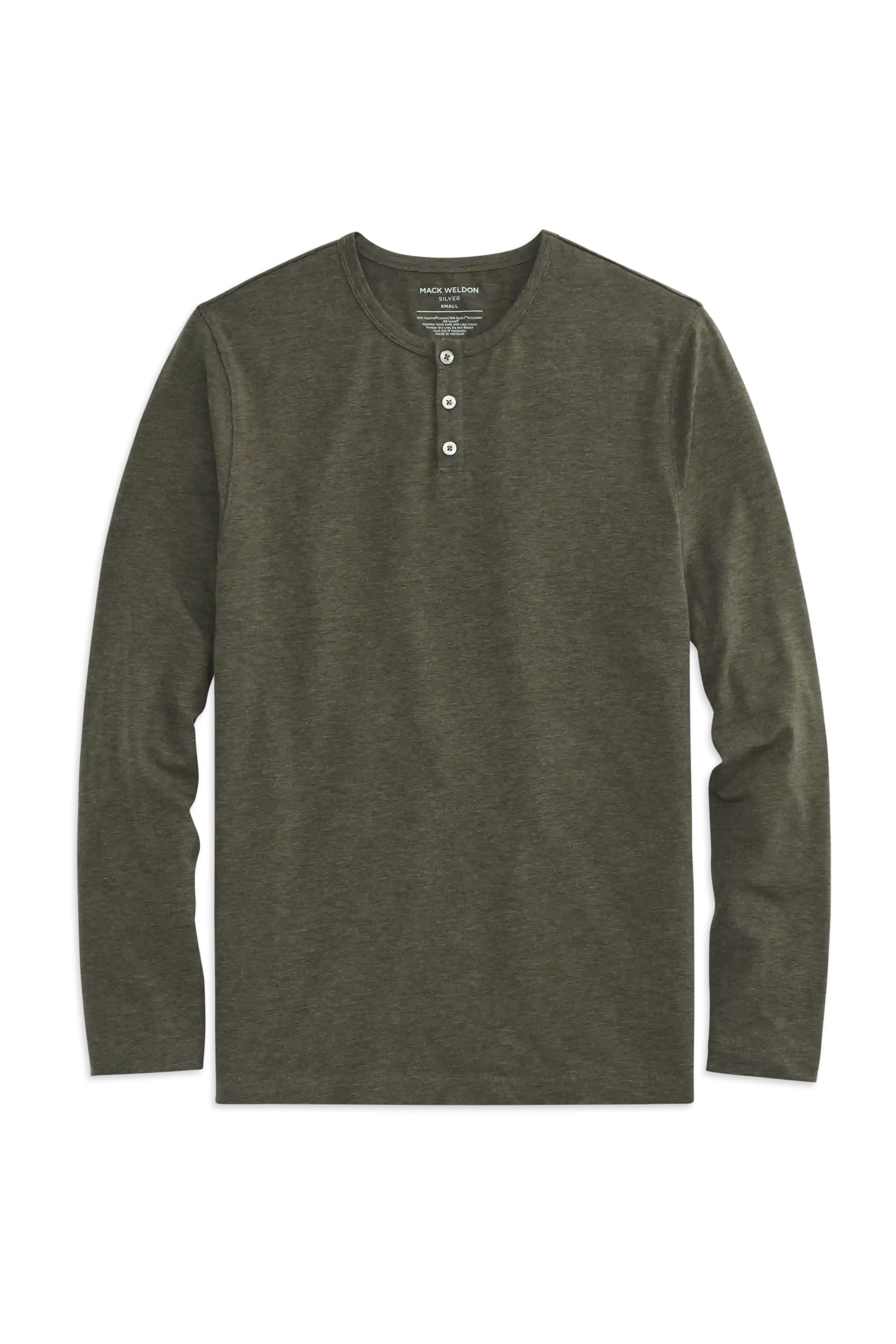 SILVER Long Sleeve Henley