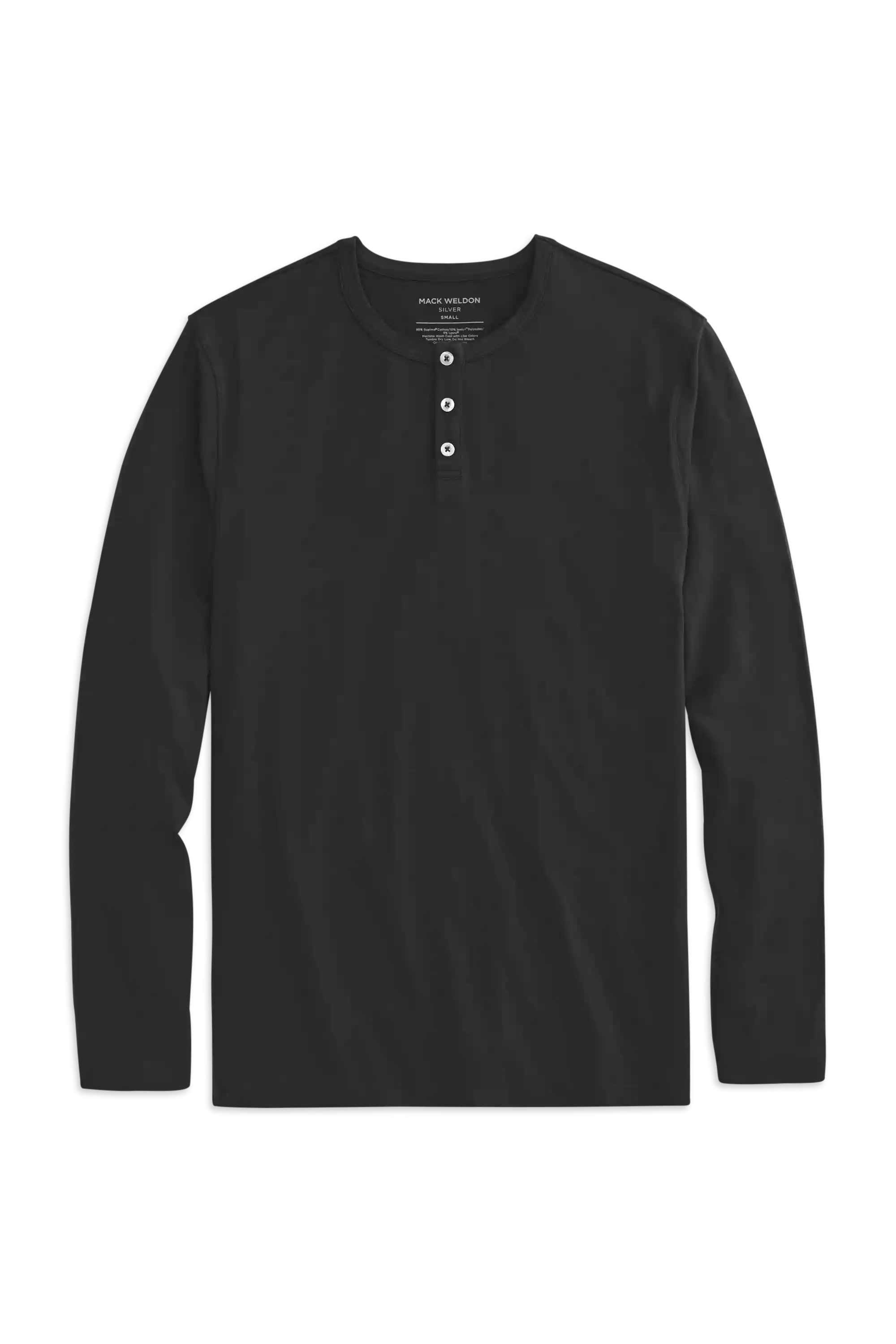 SILVER Long Sleeve Henley