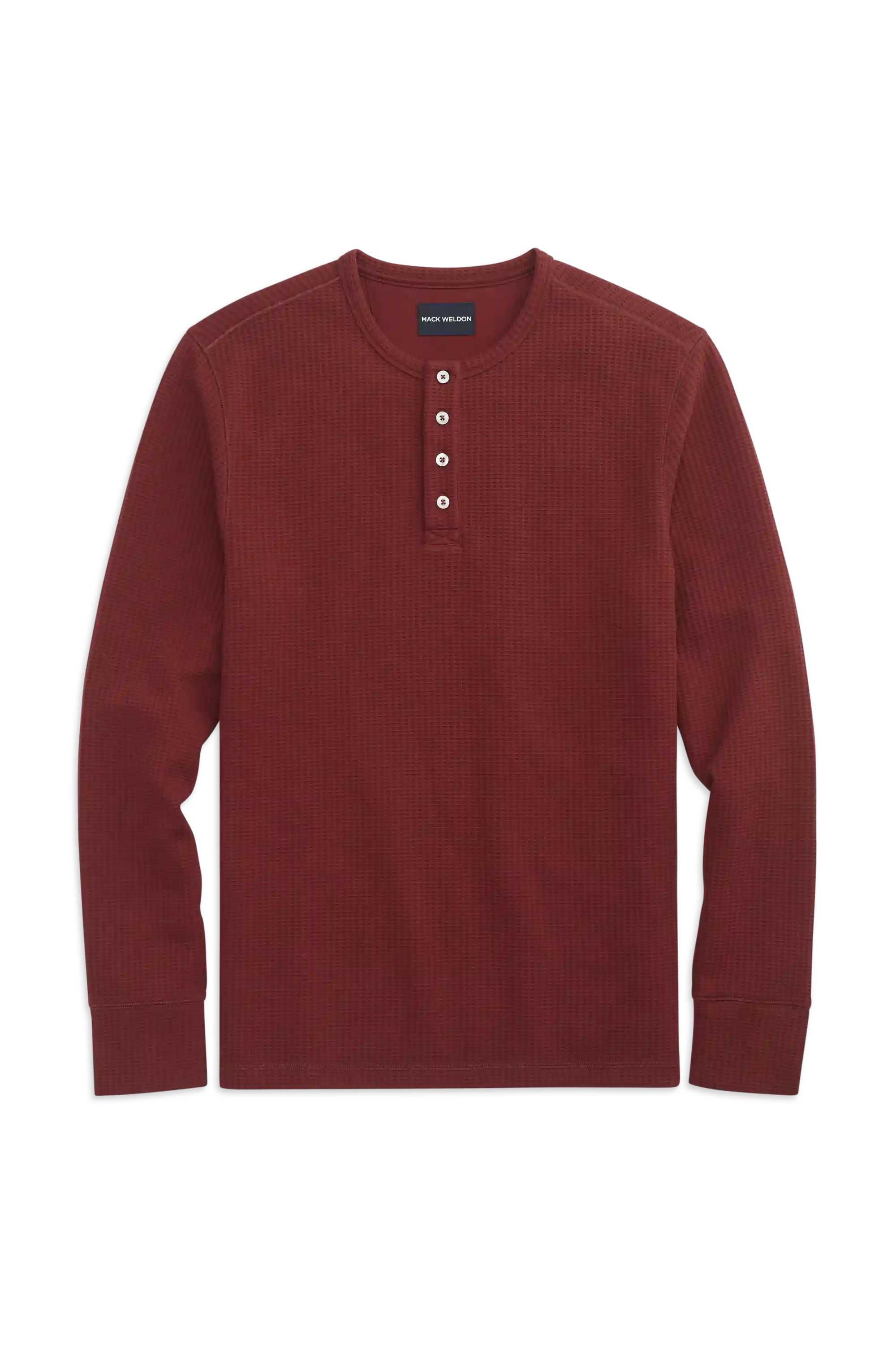 WARMKNIT Waffle Long Sleeve Henley