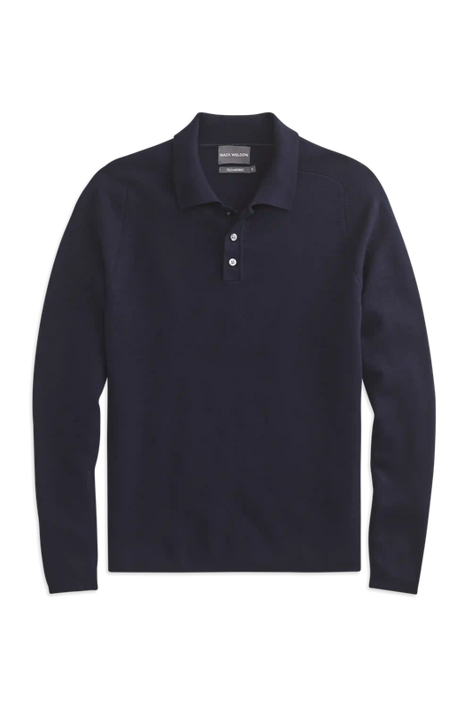 Tech Merino Sweater Polo