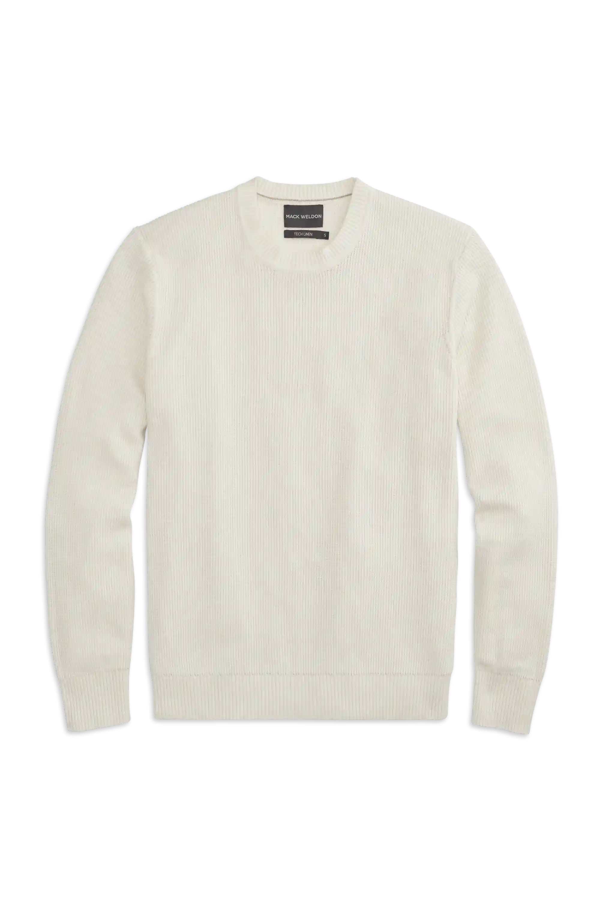 Tech Linen Long Sleeve Crew