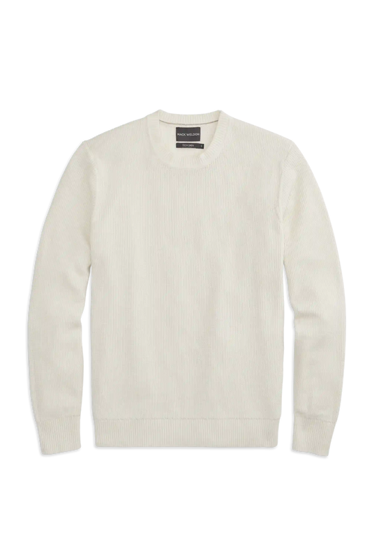 Tech Linen Long Sleeve Crew