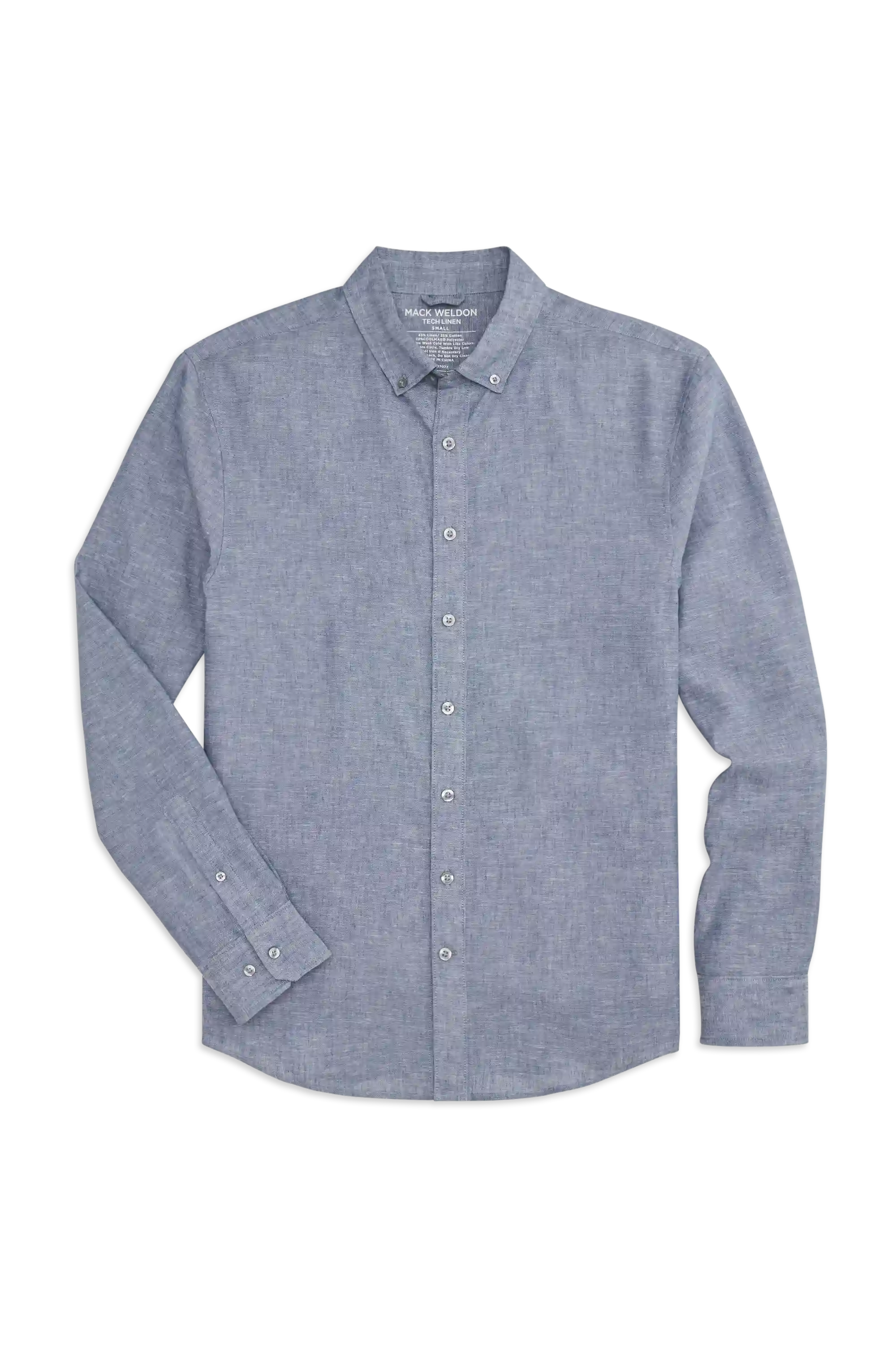 Tech Linen Button Up