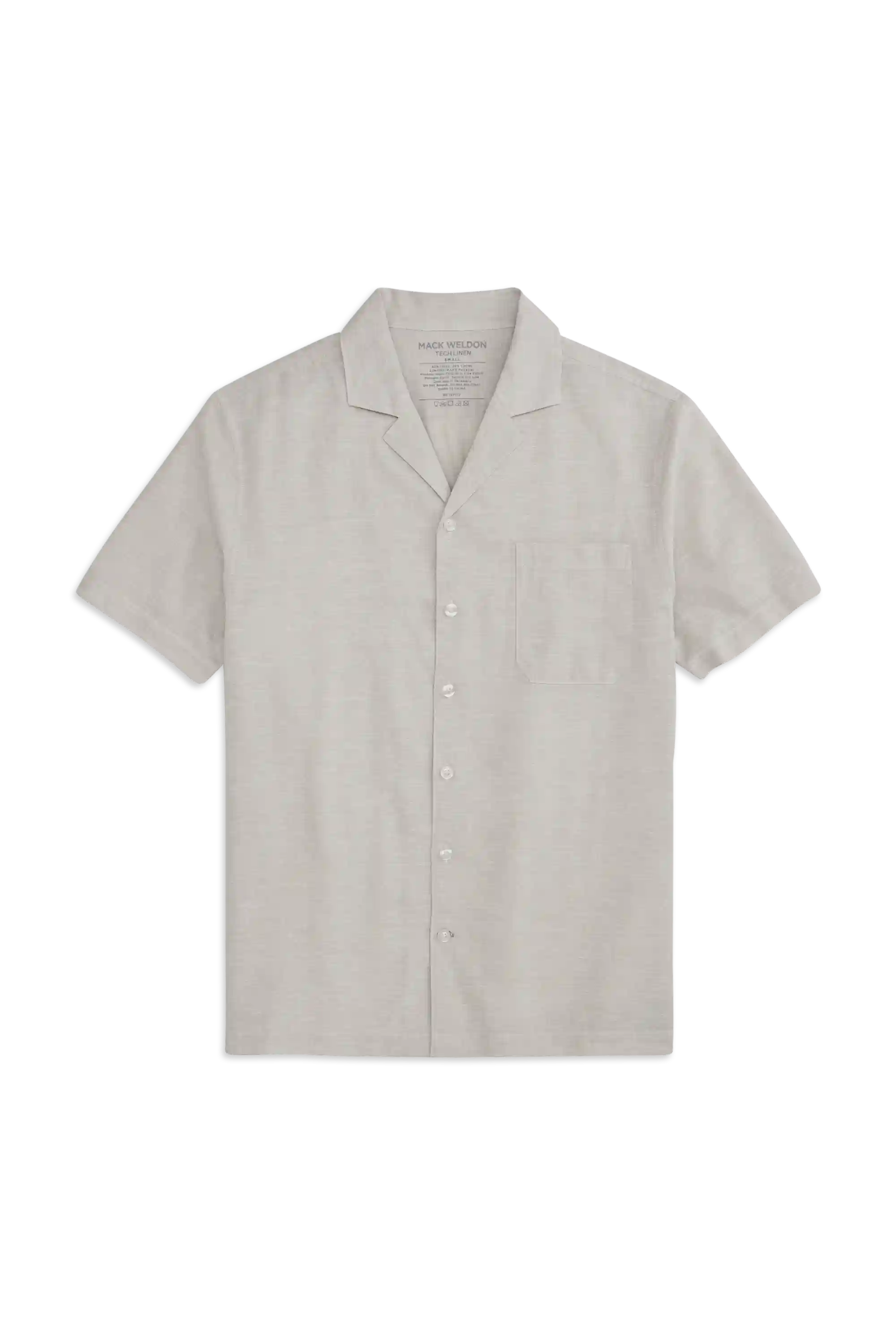 Tech Linen Camp Shirt