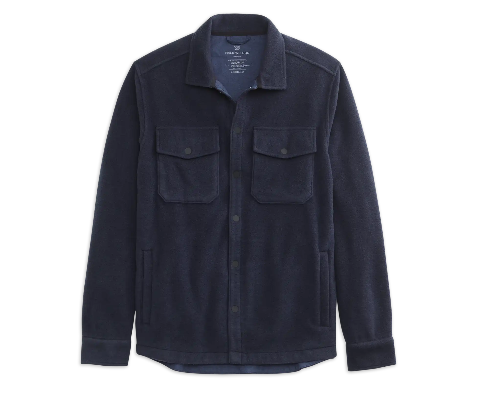 Merino Fleece Shirt Jacket