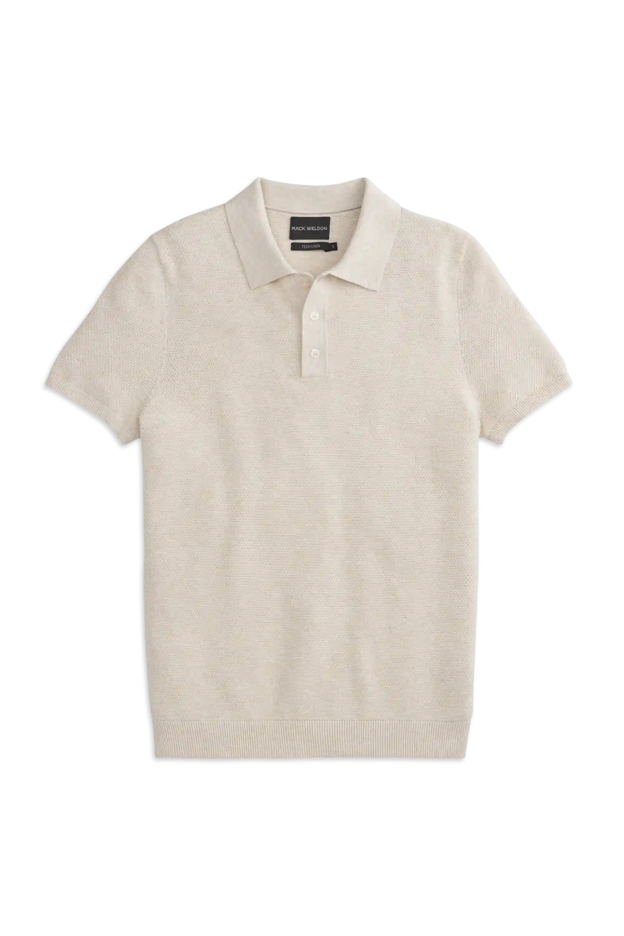 Tech Linen Sweater Polo