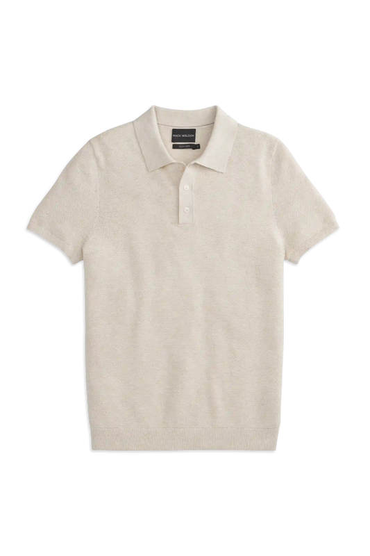 Tech Linen Sweater Polo